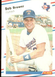1988 Fleer Baseball Cards      461     Bob Brower